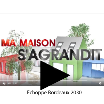 Ma maison s'agrandit Echoppe Bordeaux 2030